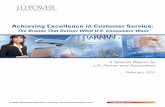 Achieving Excellence in Customer Serviceimages.dealer.com/jdpa/pdf/11-US-ServiceExcellence-SR.pdf · Achieving Excellence in Customer Service: The Brands That Deliver What U.S. Consumers
