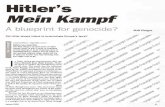 a2germany.weebly.coma2germany.weebly.com/.../1/2/3/1/12319302/gregor_-_hitlers_mein_kampf.pdf · Mein Kampf A blueprint for genocide? Did Hitler always intend to exterminate Europe's