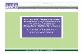 Do First Impressions Matter? Improvement in Early Career ... · Do First Impressions Matter? Improvement in Early Career Teacher Effectiveness . Allison Atteberry, Susanna Loeb, and