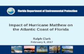 Impact of Hurricane Matthew on the Atlantic Coast of Florida · Impact of Hurricane Matthew on the Atlantic Coast of Florida Ralph Clark February 8, 2017 . Hurricane Matthew, Oct.