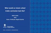 What would an Islamic school Arabic curriculum look like? · 1. Most schools take a similar approach to teaching Arabic. 2. 2 hours a week are allocated to Arabic from Years 1 -10.