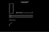Axor Universal - Hansgrohe...Axor Universal Accessories also offer aesthetically attractive and practical options for bidets and toilets: all products can be installed so that they