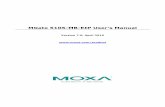 MGate 5105-MB-EIP User’s Manual - Moxa · 2019-03-31 · MGate 5105-MB-EIP User’s Manual The software described in this manual is furnished under a license agreement and may be