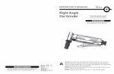Right Angle Die Grinder - Tractor Supply Company...Right Angle Die Grinder Model # 122-3476 WEAR YOUR SAFETY MASK Distributed by: TRACTOR SUPPLY COMPANY 5401 VIRGINIA WAY BRENTWOOD,