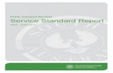 Public Transport Services Service Standard Report · Main Findings—Bus 4-5 Main Findings—Train 6 Main Findings—Tram 4 ... The sample size was derived from the number of trips