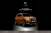 DS 7 CROSSBACK PRICE & SPECIFICATION GUIDE · 4. 12.3 inch Digital instrument cluster 5. Auto Comfort Pack– Automatic air conditioning, Automatic windscreen wipers, Odour filter
