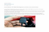 Ducati Monster 797 OBD2 DDA diagnostic connector and ... · The OBD2 connector (DDA connector) is located under the seat. So, the first step is to remove the seat, and locate the