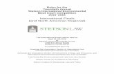 International Finals (and North American Regional)...Rules for the Twentieth Annual Stetson International Environmental Moot Court Competition 2015–2016 International Finals (and