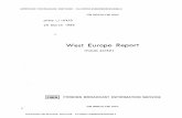 JPRS ID: 10420 WEST EUROPE REPORTJPRS ID: 10420 WEST EUROPE REPORT Subject: JPRS ID: 10420 WEST EUROPE REPORT Keywords ...