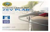 NORTH CAROLINA ZEV PLAN - NCDOTThe primary purpose of this NC ZEV Plan is to increase the number of registered zero-emission vehicles in North Carolina to at least 80,000 by 2025.