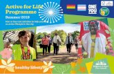 Active for Life Programme - Brighton and Hove · Special activities each month 18-24 Freedom Leisure Community Sessions 25 Healthwalks 26 Health T rainer Service 27 ... Use our activity