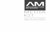Architecture du maroc - AM - MEDIA KITameditions.net/wp-content/uploads/2014/03/KITMEDIAAM... · 2015-08-07 · m m m m simquiuspere v. m atique m atique m atique m atique avaage