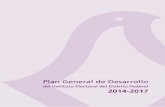 Plan General de Desarrollo - IECMportal.iedf.org.mx/biblioteca/legal/plan_general.pdfdológico del despacho de expertos en planeación prospectiva estratégica encabezado por la doctora
