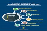 Responsive & Responsible PSBs Banking Reforms Roadmap for ... · 1. Banking from home and mobile to progressively make brick-and-mortar branch visits redundant: Promote digital banking,