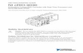 NI cRIO-9030 Getting Started Guide - National Instruments · 2018-10-18 · GETTING STARTED GUIDE NI cRIO-9030 Embedded CompactRIO Controller with Real-Time Processor and Reconfigurable