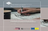Research Report · Research Report Teaching and learning writing: a review of research and practice Susanna Kelly, Luxshmi Soundranayagam, Sue Grief ... REVIEW OF PRACTICE REPORT