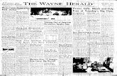 Tn ' ::: :It;''~:= :::[.q~ - Waynenewspapers.cityofwayne.org/Wayne Herald (1888-Present)/1961-1970/1966/06) February 10..., E~I'I nBerl' d couter, II d wlv s fror" Ce- rl/lp'lJ ts