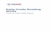 Early Grade Reading (EGR) West... · DEP-ASIA/ME Data for Education Programming in Asia and the Middle East . ... more support in learning to read (LaTowsky & Edwards, 2014). Specifically,