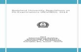 Bodoland University Regulations on PG Examinations ...bodolanduniversity.ac.in/s24c/docs/ExamRegulation.pdfBodoland University Regulations on PG Examinations (REVISED), 2014 2014 Administrative