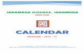 LARAMBHA COLLEGE, LARAMBHA CALANDER.pdf · college calendar – 2016-17 page 4 of 39 37 sri sushanta ku padhan - lecturer in statistics m.sc. psychology 38 miss rinki kheti 31.10.2008