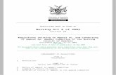 #4378-Gov N226-Act 8 of 2009 Act 8 of 2004... · Web viewREGULATIONS MADE IN TERMS OF Nursing Act 8 of 2004 s ection 59 Regulations relating to Appeal to, and Conducting of Appeal
