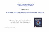 Chapter 10 Numerical solution methods - San Jose State ... 10 Numerical solution methods.pdfNumerical methods are techniques by which the mathematical problems involved with the engineering