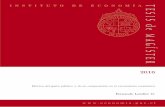 TESIS de MA - Economía UCeconomia.uc.cl/wp-content/uploads/2017/07/tesis-Letelier-2016.pdf · DOCUMENTO DE TRABAJO Instituto de Economía TESIS de MA G STER INSTITUTO DE ECONOMÍA