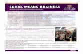 Spring 2016 - Loras Collegemyweb.loras.edu/Loras/PDF/MeansBusinessSpring2016.pdfSpring 2016 Hi Duhawks, Just as the accountants have another busy season in the books, we at Loras are
