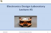 Electronics Design Laboratory Lecture #5ecee.colorado.edu/ecen2270/lectures/Lecture05.pdf · 2019-02-22 · PNP Bipolar Junction Transistor (BJT) ECEN 2270 Electronics Design Laboratory