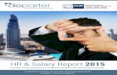 HR & Salary Report 2015 - The German Headhunter in Dubai · 8 The HR & Salary Report 2015 The HR & Salary Report 2015 provides a unique insight into the UAE employment market with