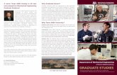 GRADUATE STUDIES - TAMU College of Engineering · Speak to a graduate advisor today! Call: 979-845-1270, Email: mechanical-gradprogram@tamu.edu Why Texas A&M University? Tradition