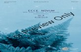 listeninglab.stantons.com...OLA GJEILO ww1687 USIC About the Work The premiere recording of Ecce Nowum s featured on O a's Wnter Songs album (Decca Cass cs, 201 7), performed by the