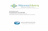 StressXpress® Cortisone CLIA Kit · in addition to adrenal diseases (4-7). Cortisone and cortisol concentrations exhibit a predictable diurnal pattern and can be measured in extracted