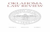 OKLAHOMA LAW REVIEW · Noted administrative law scholar Kenneth Culp Davis has described the “notice and comment” rulemaking process as “one of the greatest inventions of modern