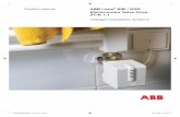 Product manual ABB i-bus EIB / KNX...Product manual ABB i-bus ... – Actuating force max. 120 N Connections – 6-core connecting cable for: – 2 binary inputs (per 2 cores) Presence