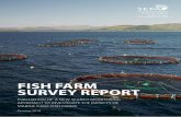 Fish Farm Survey Report · survey. It presents key findings from the data collected during the survey including the impact of the fish farms surveyed on benthic ecology and the levels