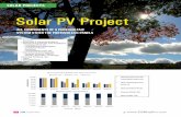 Solar PV Project - eqmagpro.comLAND COSTING 1500V 7.5MW 1000V 5MW SOLAR PROJECTS. 64 E A • 20 X 315Wp modules in series = 6.3kWp = 1 Table • 1MWp = 160 Tables (approx.) ... •