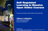 Self Regulated Learning in Massive Open Online Courses 2019-03-15آ  Learning in Massive Open Online