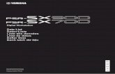 PSR-SX900/SX700 Data List - Yamaha CorporationVoice List / Voice-Liste / Liste des voix / Lista de voces / Daftar Voice / Danh sách tiếng 4 PSR-SX900/SX700 Data List Guitar - SpanishElectro