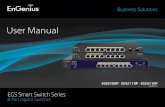 User Manual - Solwise Ltd · 2019-11-20 · User Manual siess Sotios EGS Smart Switch Series 8-Port Gigabit Switches EGS2108P ... - 802.1p Default Priority ..... 32 - CoS Priority