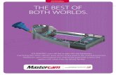MASTERCAM for SOLIDWORKS® THE BEST OF BOTH WORLDS. · 2017-10-24 · MASTERCAM IS A SOLIDWORKS GOLD PARTNER. Flexible and expandable. Once you program a part, no matter how complex,