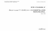 FR FAMILY SOFTUNETM C/C++ COMPILER MANUAL · 2006-10-24 · as the compiler) is a language processor program which translates source programs written in C or C++ language into the