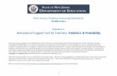 Instructional Support Tool for Teachers: Statistics ...Instructional Support Tool for Teachers: Statistics & Probability This instructional support tool is designed to assist educators