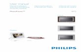 dfu pf tr 06 10237.1 Teknik Özellikler..... - 70 - -2 - Philips Electronics Giriş Philips dijital PhotoFrame, fotoğrafları ekrana sığdırmak için hem yatay hem de dikey olarak