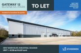 GATEWAY 12 DAVY WAY BUSINESS PARK TO LET …...UNIT 1 - 67,138 sq.ft (6,237 sq.m) TO LET DAVY WAY HARDWICKE GLOUCESTER GL2 2BY Available for Immediate Occupation GATEWAY 12 BUSINESS