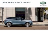 NEW RANGE ROVER EVOQUE - Land Rover · Range Rover Evoque creates a new level of refinement in a vehicle that is so instantly recognisable. Outstanding proportions deliver a dramatic