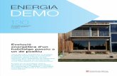 ENERGIA DEMO - BunyescTel: 93 622 05 00 Fax: 93 622 05 01 icaen@gencat.cat · Energia demo és una col·lecció d’articles sobre actuacions en l’àmbit de l’eficiència energètica