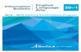 English Bulletin Language Arts - Mr. Zinnick's Site at EPClzinnick.weebly.com/uploads/1/3/4/2/.../engl_30-1_information_bulliten.pdf · English Language Arts 30-1 Diploma Examinations