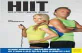 hIIT - Meyer & Meyer Sport · the 7-minute hiit workout beginner‘s hiit workout park bench hiit workout home hiit circuits the get strong hiit workout shrink that belly hiit workout