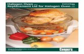 Halogen Oven Replacement Lid for Halogen Oven Halogen Oven 8219 Replacement Lid for Halogen Oven 9589